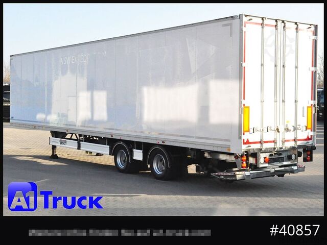 Box semitrailer TALSON F 1520, Möbelkoffer, Lenkachse, Tridec, LBW, verzinkt