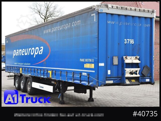 Auflieger mit Pritsche & Plane KRONE SD Tautliner, Code XL, BPW