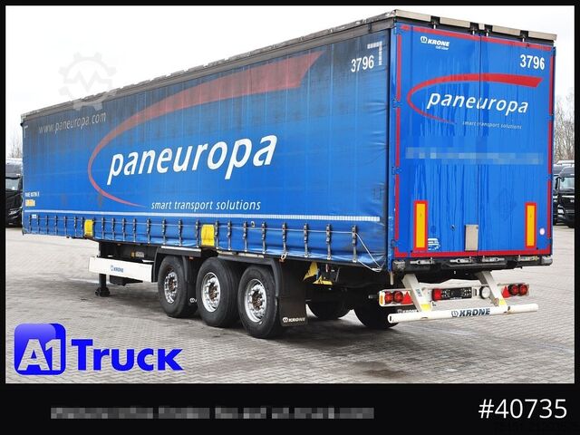 Auflieger mit Pritsche & Plane KRONE SD Tautliner, Code XL, BPW