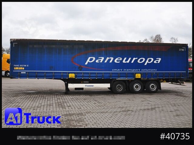 Auflieger mit Pritsche & Plane KRONE SD Tautliner, Code XL, BPW
