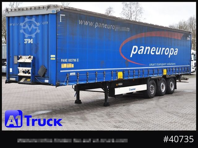 Auflieger mit Pritsche & Plane KRONE SD Tautliner, Code XL, BPW