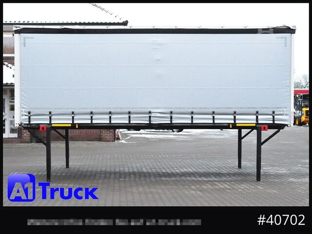 Wechselbrücke mit Pritsche & Plane WECON WPR 745, verzinkt, 2520  innen, Code XL