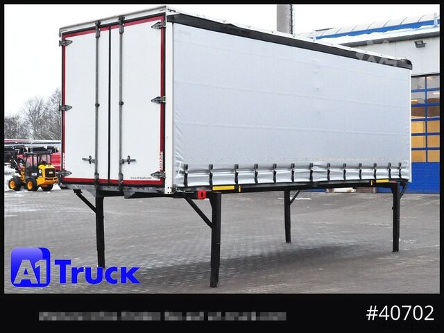 Wechselbrücke mit Pritsche & Plane WECON WPR 745, verzinkt, 2520  innen, Code XL