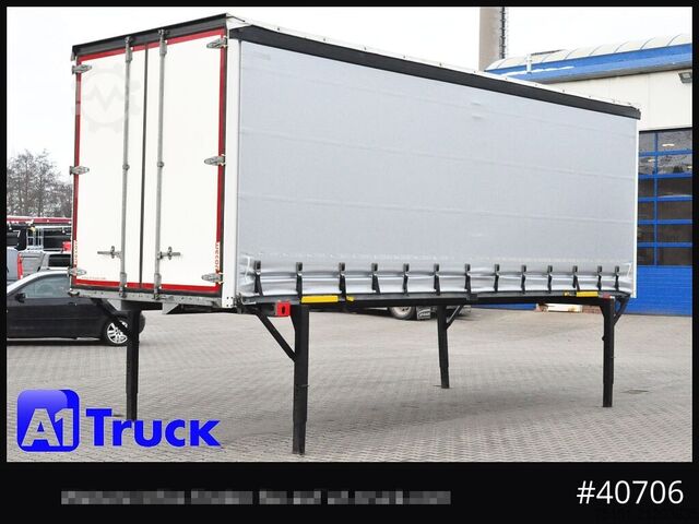 Wechselbrücke mit Pritsche & Plane WECON WPR 745, verzinkt, 2520  innen, Code XL