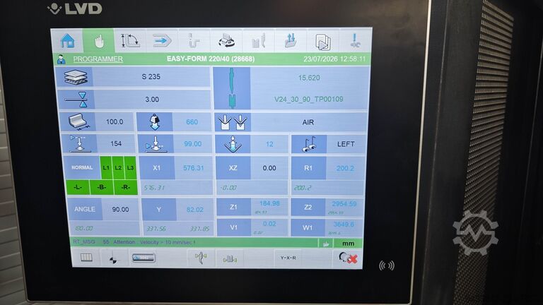 Press brake LVD PPEB 220/40