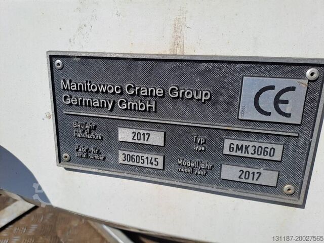 All terrain crane Grove GMK3060 (2 pieces available)