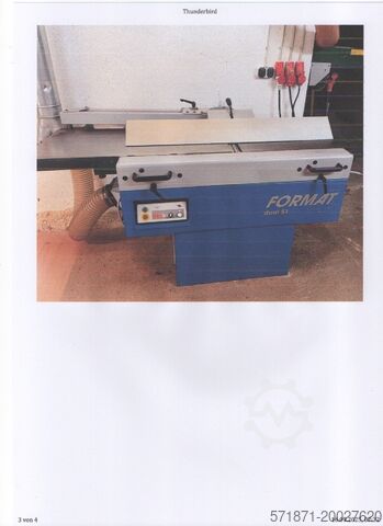 Surface planer Felder Dual 51