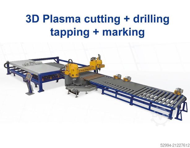 Brennschneidmaschinen (Gas + Plasma) MicroStep DS automatic process line