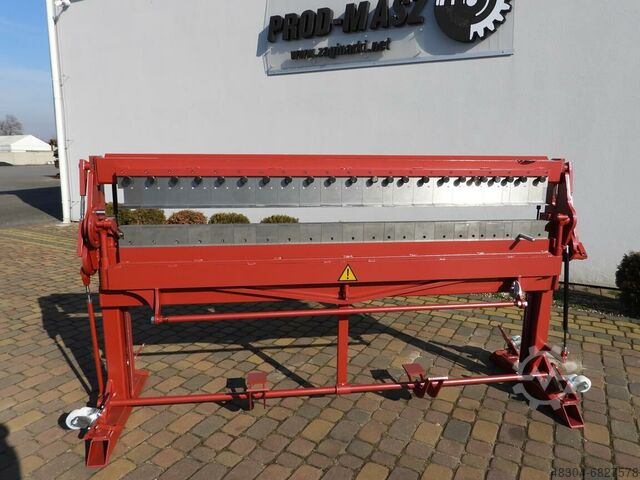 Segmentabkantbank, Abkantbank 2m PROD-MASZ Abkantbank24 Biegemaschine Klavierbank, Abkantbank mit Segmenten 2m