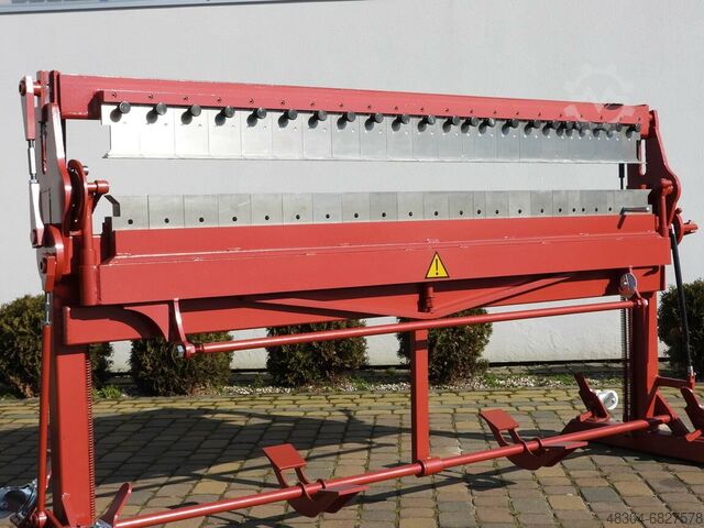 Segmentabkantbank, Abkantbank 2m PROD-MASZ Abkantbank24 Biegemaschine Klavierbank, Abkantbank mit Segmenten 2m