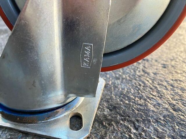 Swivel castor KAMA Durchmesser Rolle: 125 mm