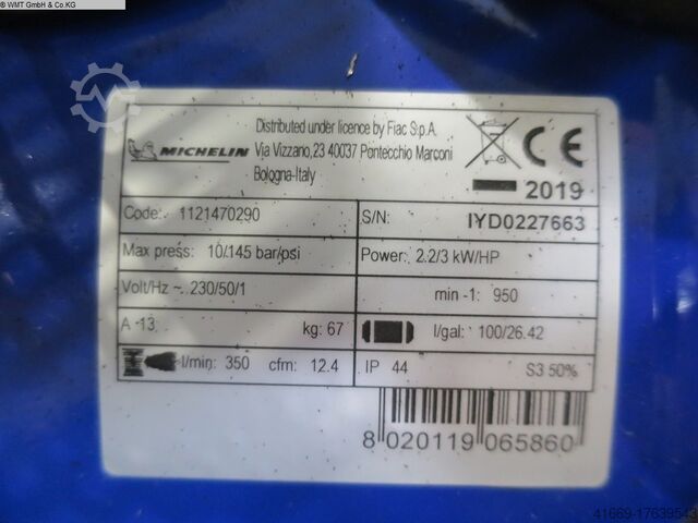 Compressors MICHELIN VCX 100/3
