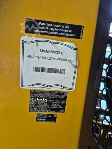 Tracked loader Vermeer S925TX - Mini Skid Steer - LIKE NEW!
