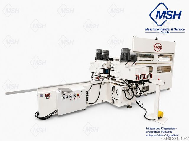 Double-sided profile milling and grinding machine Pade Uinze 4T2500STD
