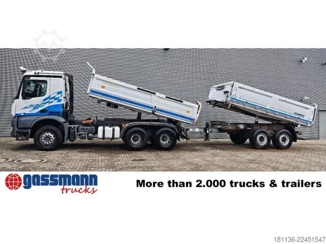 Kipper LKW Mercedes-Benz Arocs 2642/48 K 6x4, Bordmatik links, AHK-Öl