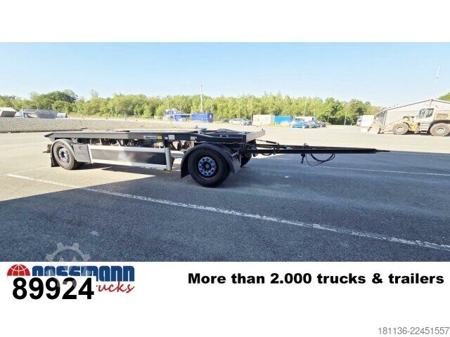 Roll off trailer Hüffermann HAR 18.70 Abrollanhänger