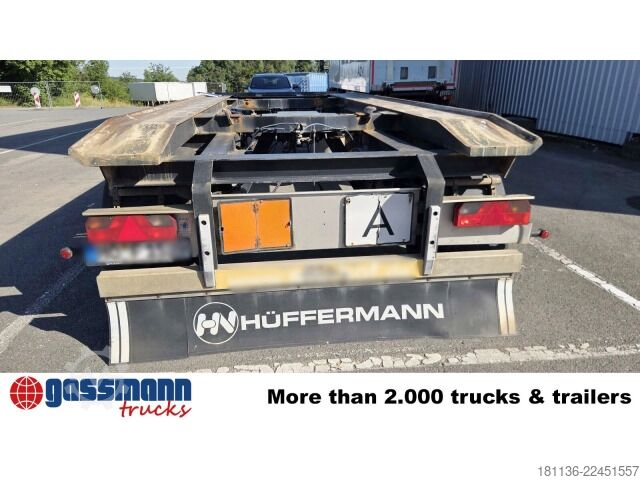 Roll off trailer Hüffermann HAR 18.70 Abrollanhänger