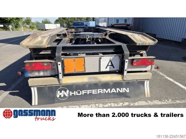 Roll off trailer Hüffermann HAR 18.70 Abrollanhänger