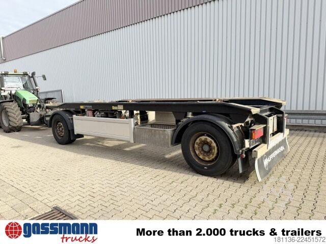 Roll off trailer Hüffermann HAR 18.70 Abrollanhänger