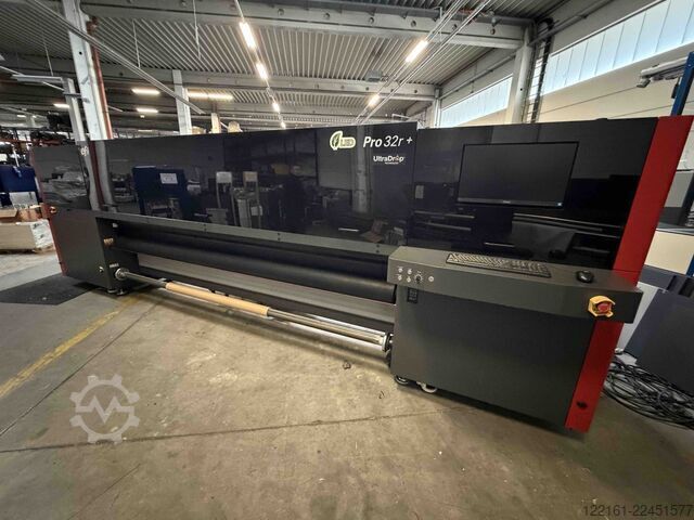 Digital print machine efi Vutek Pro32R + LED Roll Printer full refurbished with warranty