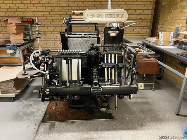 Heißfolienprägung Heidelberg GTP hotfoil