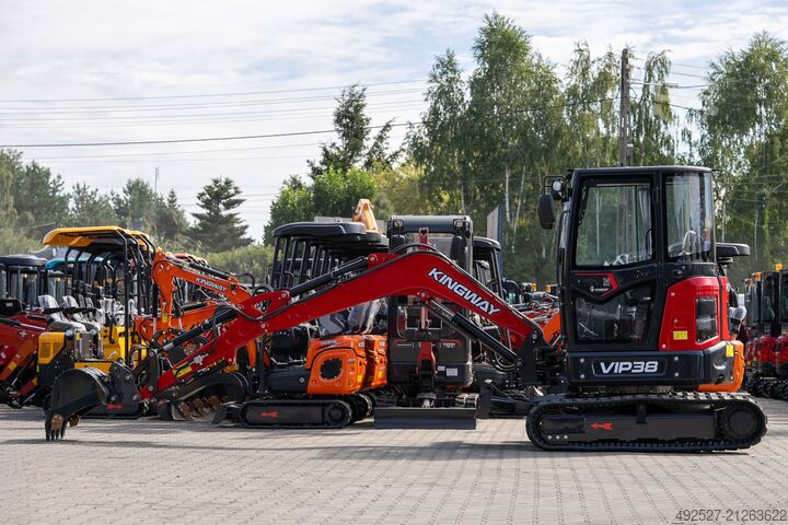 Minibagger 3.8T Kubota VIP 38 Kingway VIP 38