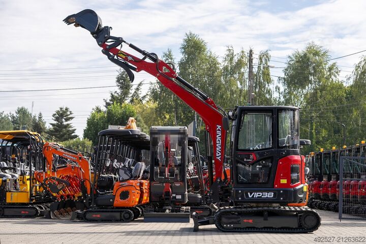 Minibagger 3.8T Kubota VIP 38 Kingway VIP 38
