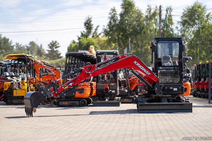 Minibagger 3.8T Kubota VIP 38 Kingway VIP 38
