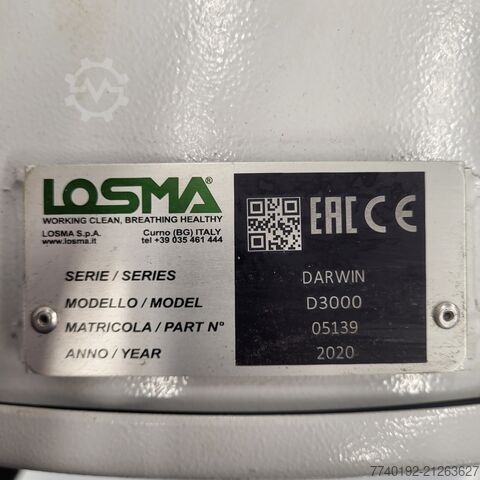 Absauganlage LOSMA Darwin 3000 D