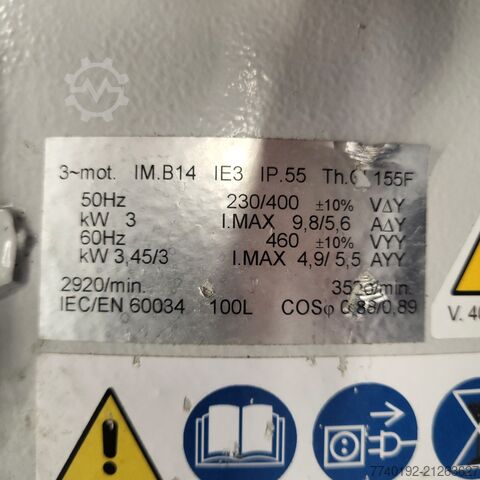 Absauganlage LOSMA Darwin 3000 D