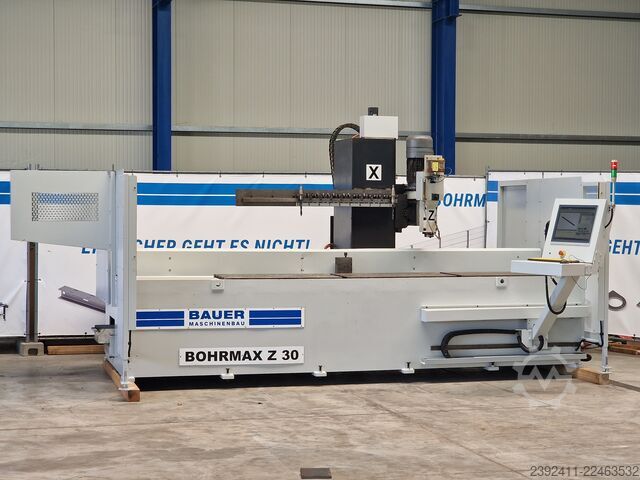 Horizontal machining center Bauer Maschinenbau 94424 Arnstorf Bohrmax Z 30