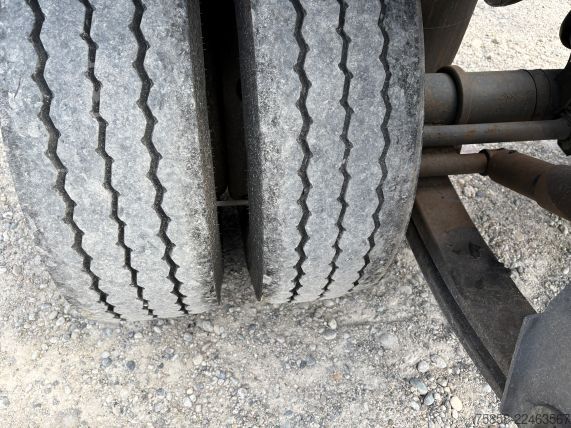 Swap chassis trailer SOMMER Verzinkte Lafetten Zwillingsreifen 17,5