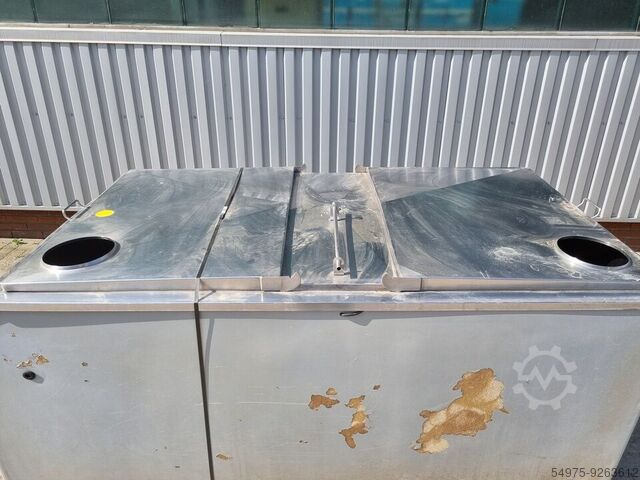 Stainless steel container with insulation  10694