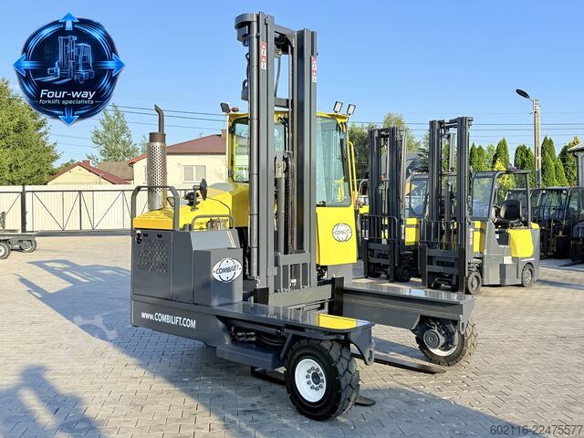 4-way forklift Combilift C5000XL GAS TRIPLEX 6920 FREE-LIFT CABIN