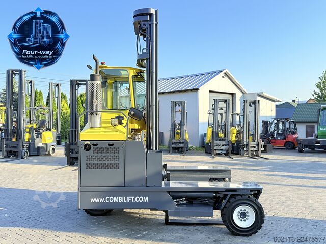 4-way forklift Combilift C5000XL GAS TRIPLEX 6920 FREE-LIFT CABIN