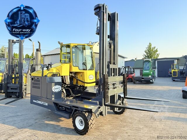 4-way forklift Combilift C5000 XL GAS TRIPLEX 6920 FORK POSITIONE