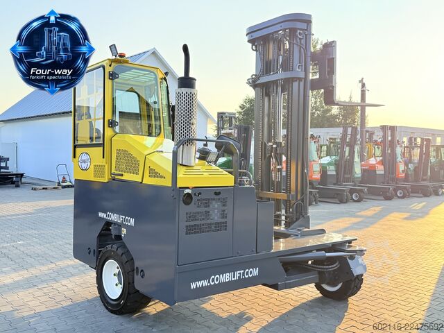4-way forklift Combilift C5000 XL GAS TRIPLEX 6920 FORK POSITIONE