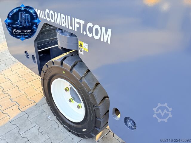 4-way forklift Combilift C5000 XL GAS TRIPLEX 6920 FORK POSITIONE