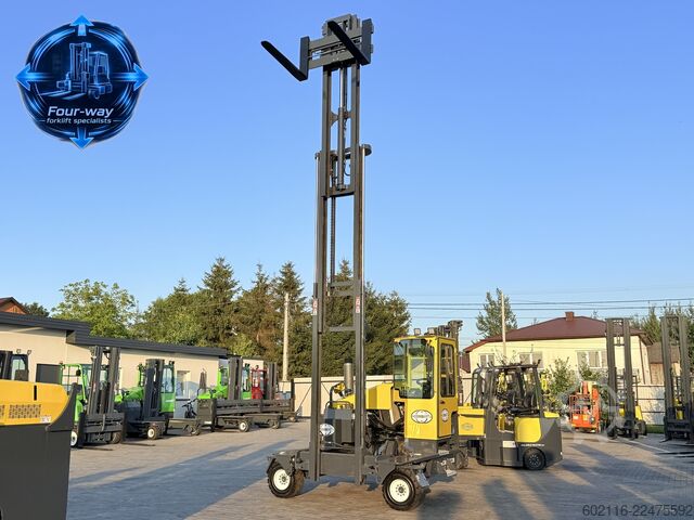 4-way forklift Combilift C5000 XL GAS TRIPLEX 6920 FORK POSITIONE