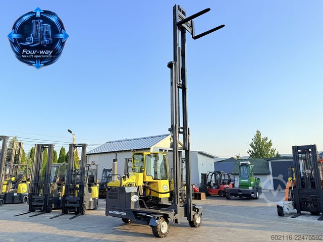 4-way forklift Combilift C5000 XL GAS TRIPLEX 6920 FORK POSITIONE