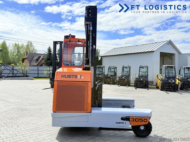 4-way forklift Hubtex DQ40D DIESEL TRIPLEX 6500 FREE-LIFT TOP1