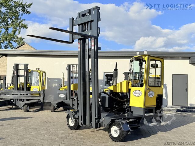 4-way forklift Combilift C5000XL GAS DUPLEX 6000MM FREE LIFT