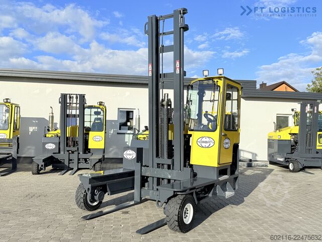 4-way forklift Combilift C5000XL GAS DUPLEX 6000MM FREE LIFT