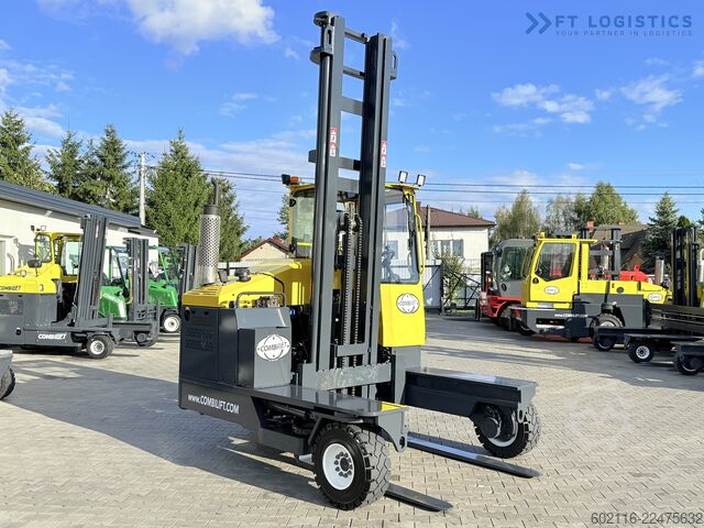 4-way forklift Combilift C5000XL GAS DUPLEX 6000MM FREE LIFT