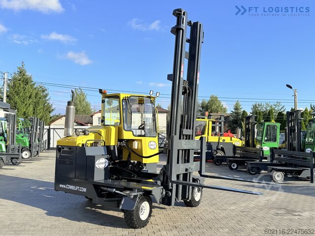 4-way forklift Combilift C5000XL GAS DUPLEX 6000MM FREE LIFT