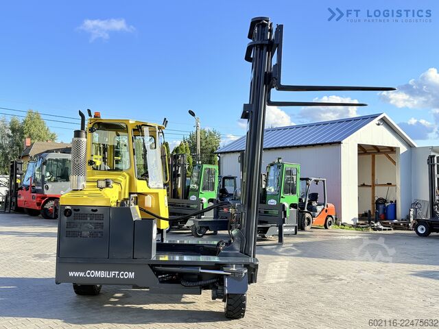 4-way forklift Combilift C5000XL GAS DUPLEX 6000MM FREE LIFT