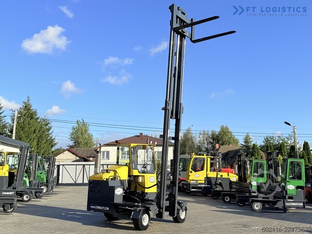 4-way forklift Combilift C5000XL GAS DUPLEX 6000MM FREE LIFT