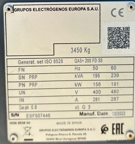 Sonstige Atlas Copco QAS+200