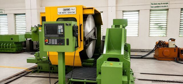 SCHWERE ROHRANFASMASCHINE – 1200 MM SAFOP,ITALY TUBE-MATIC-1200-CNC