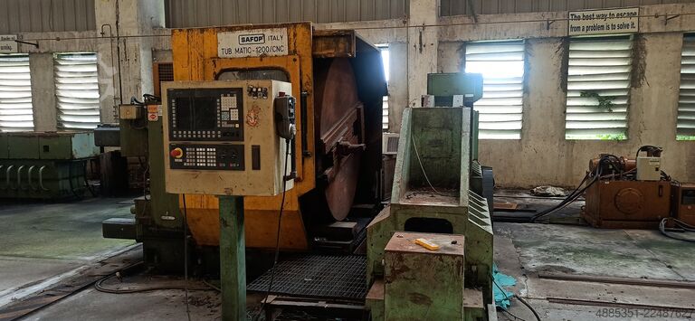 SCHWERE ROHRANFASMASCHINE – 1200 MM SAFOP,ITALY TUBE-MATIC-1200-CNC